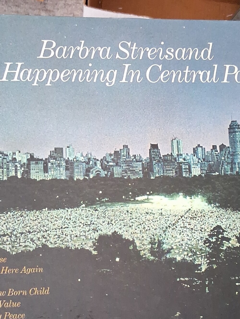 'Happening In Central Park' Wall Art - Blue